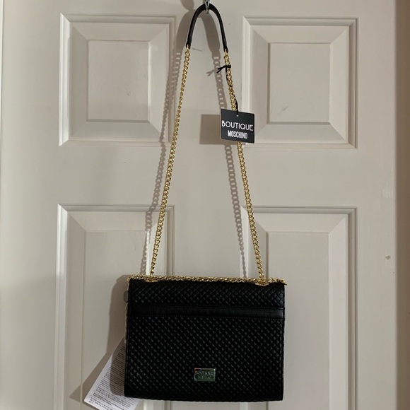 SOLD!! BOUTIQUE MOSCHINO Shoulder Bag NWT - Picture 11 of 16
